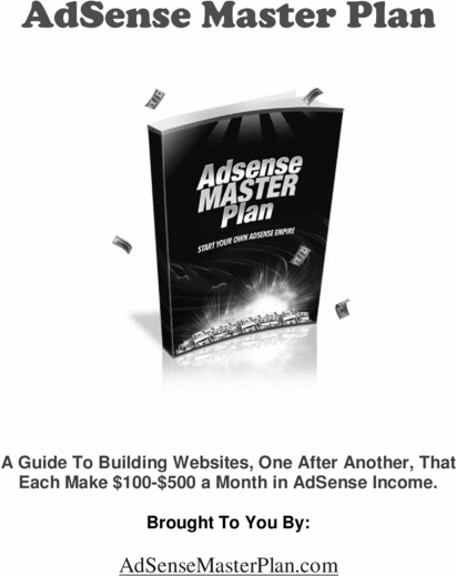 Product picture Earning 10x more With Adsense